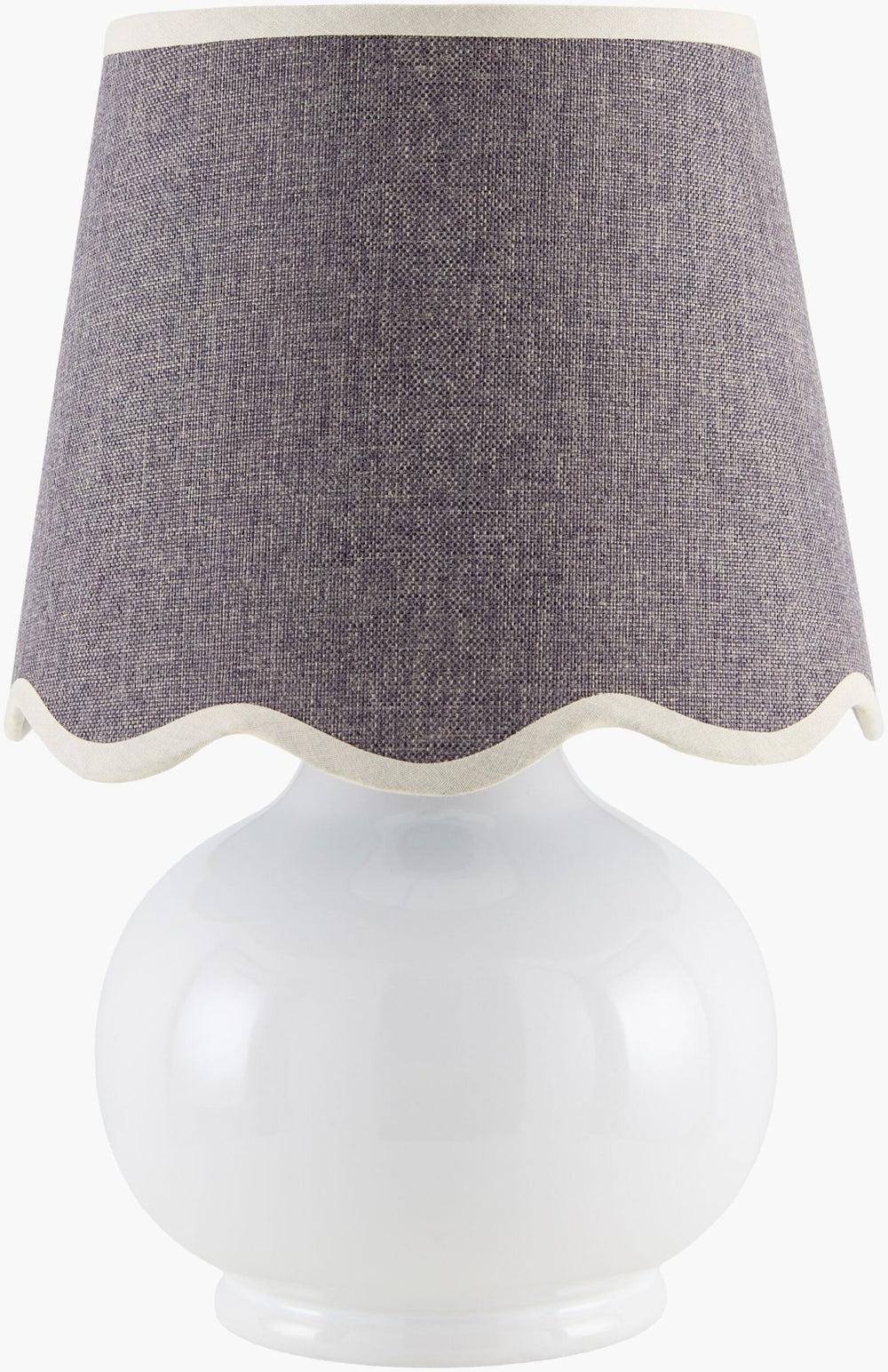 Livabliss Stella Petite Cottage Table Lamp Soft Felt Cotton Warm Ambient Glow Bedside Accent STD-045