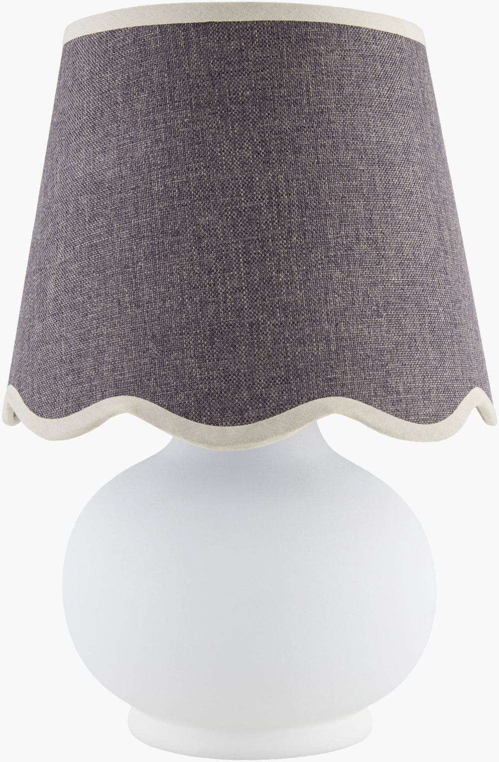 Livabliss Stella Handcrafted Felt Cotton Shade Compact Table Lamp for Cozy Cottage Interiors STD-052