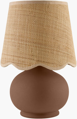 Livabliss Stella Cottage Felt Cotton Accent Lamp Warm Ambient Glow for Bedside or Reading Nooks STD-058