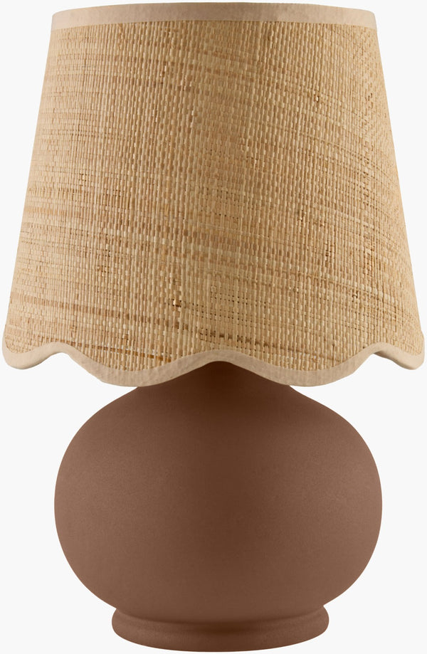 Livabliss Stella Cottage Felt Cotton Accent Lamp Warm Ambient Glow for Bedside or Reading Nooks STD-058