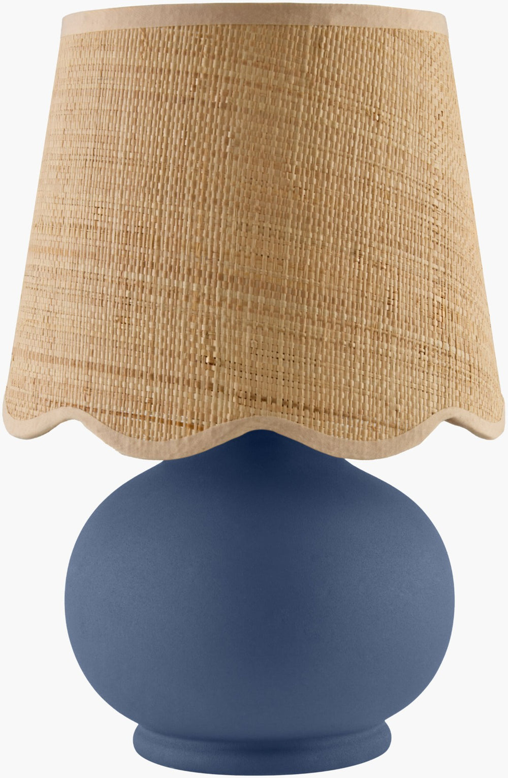Livabliss Stella Cottage Style Mixed Material Accent Table Lamp for Cozy Bedside Ambiance STD-062