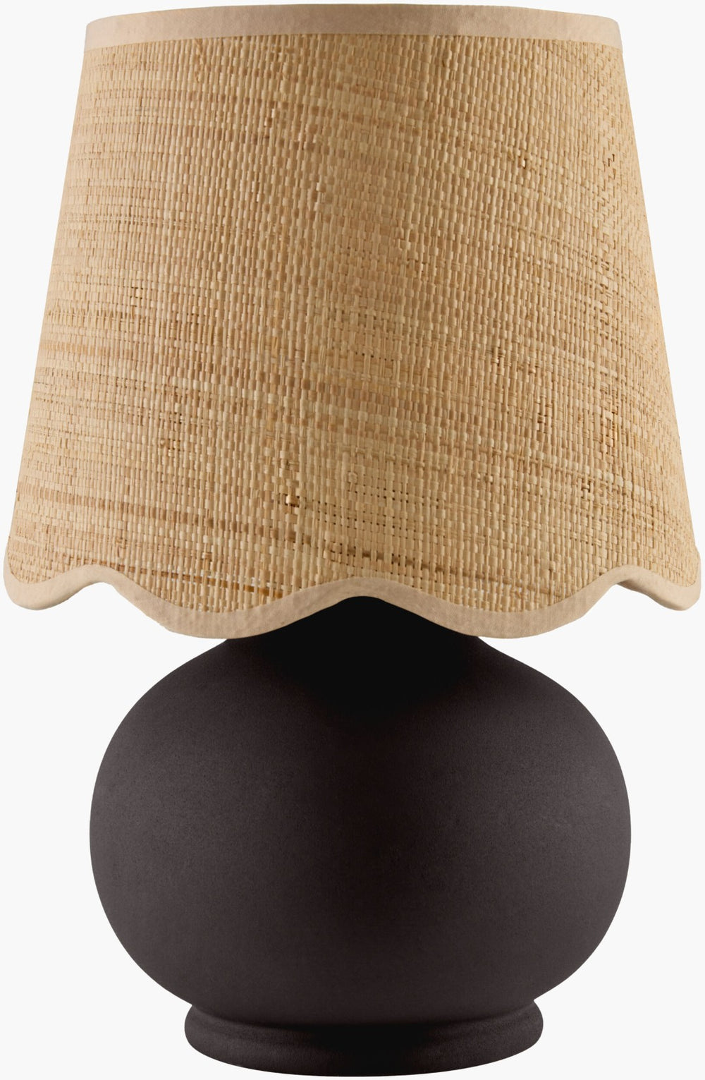 Livabliss Stella Petite Cottage Accent Lamp in Felt and Cotton for Bedside Warm Ambiance STD-063