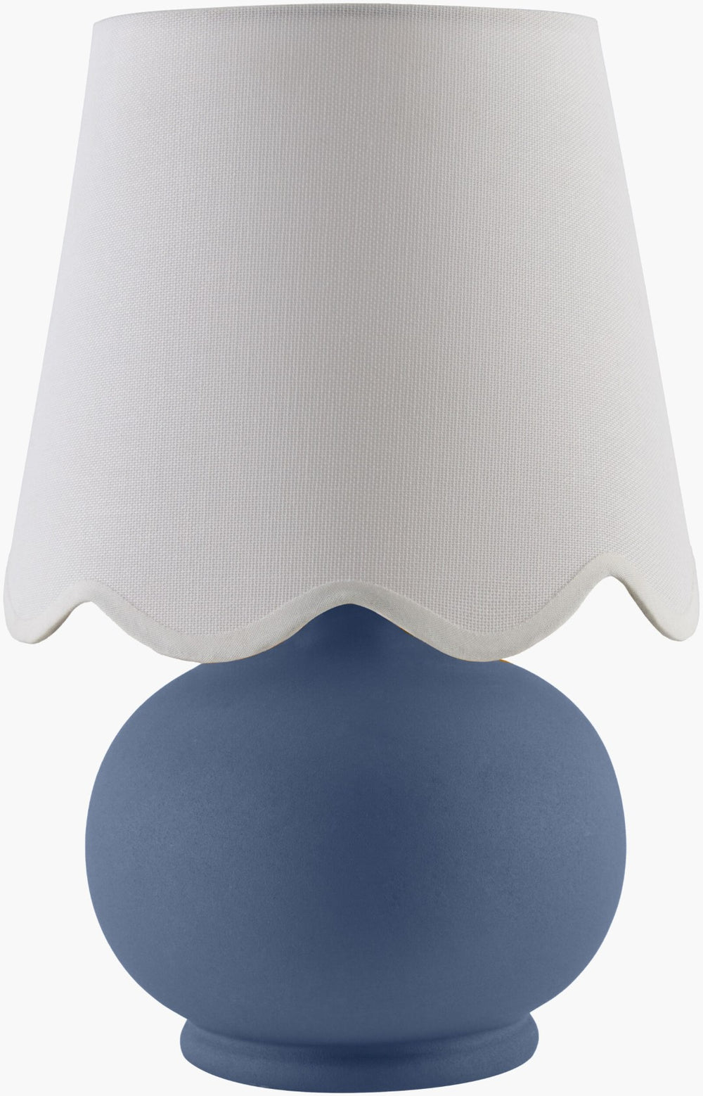 Livabliss Stella Cottage Table Lamp Felt Cotton Blend Warm Ambient Light for Nightstand STD-069