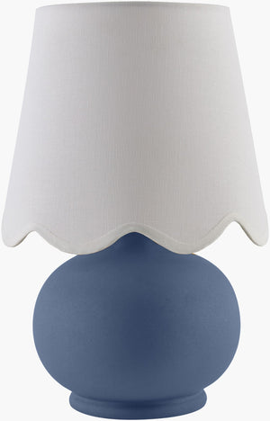 Livabliss Stella Cottage Table Lamp Felt Cotton Blend Warm Ambient Light for Nightstand STD-069