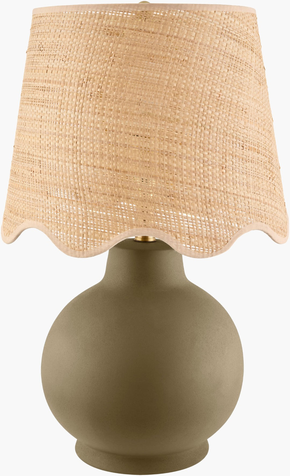 Livabliss Stella Ceramic and Iron Arts and Crafts Table Lamp with Warm Linen Shade for Any Room STD-088