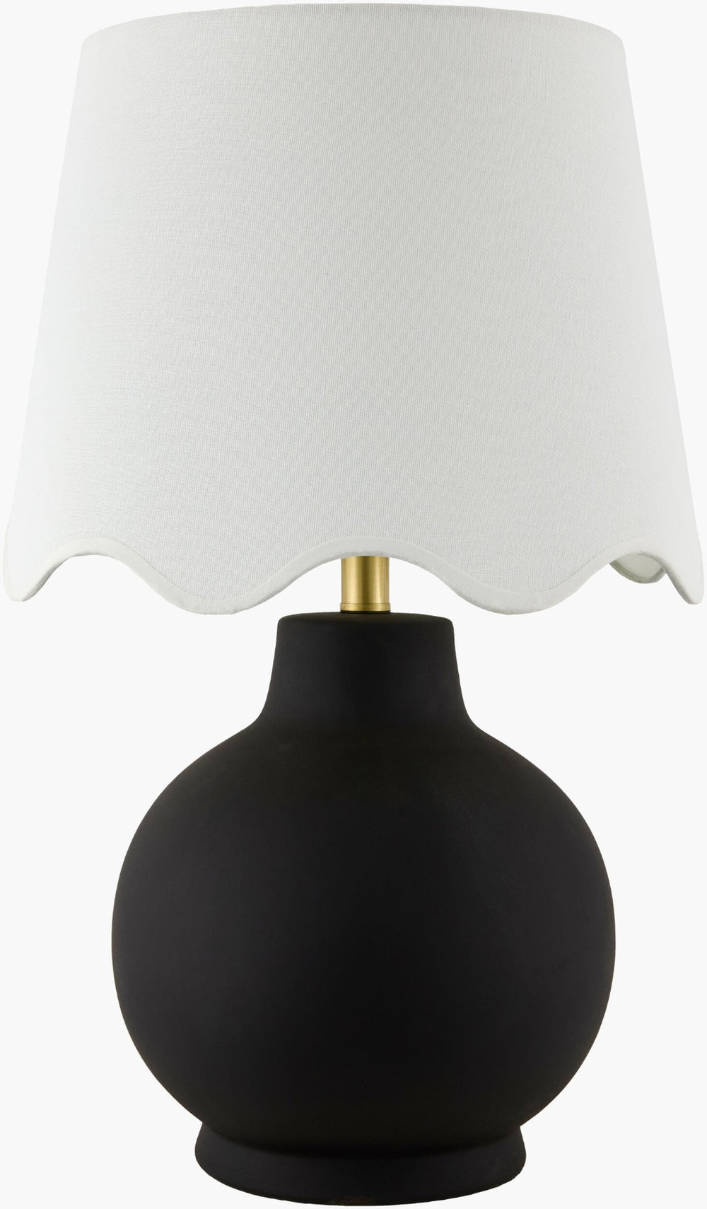 Livabliss Stella Ceramic Arts and Crafts Table Lamp with Linen Shade for Console or Nightstand STD-091