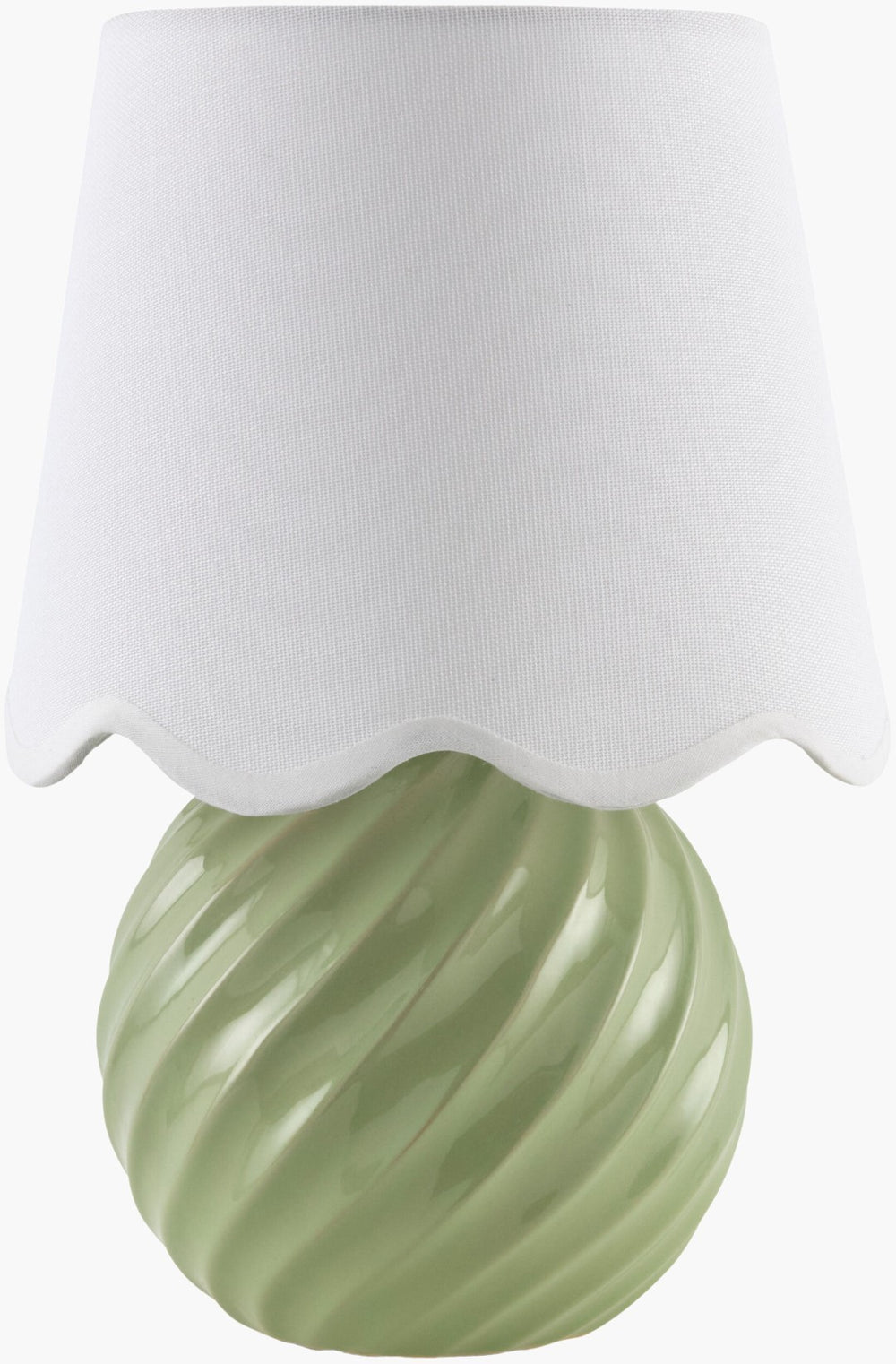 Livabliss Stelvio Ceramic Table Lamp with Linen Shade Warm Ambient Glow for Bedside Decor STE-009