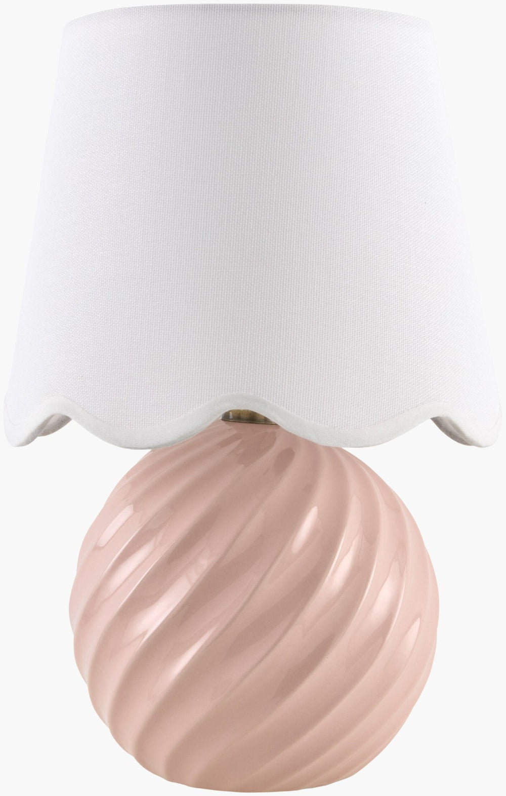 Livabliss Stelvio Ceramic Table Lamp with Linen Shade Warm Ambient Glow for Bedroom or Living Room STE-010
