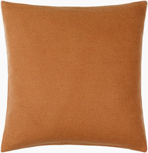 Surya Stirling Modern 18"L X 18"W Accent Pillow - Chic Wool & Nylon Blend For Stylish Decor & Comfort Brown Wool,Nylon,Wool,Nylon Stg004-2222p