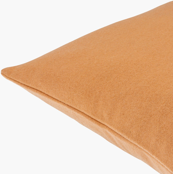 Surya Stirling Modern 18"L X 18"W Accent Pillow - Chic Wool & Nylon Blend For Stylish Decor & Comfort Brown Wool,Nylon,Wool,Nylon Stg004-2222p