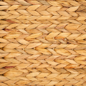 Safavieh Wulfric Set Of 2 Dog Bone Baskets Natural / Black Rattan STG1803A