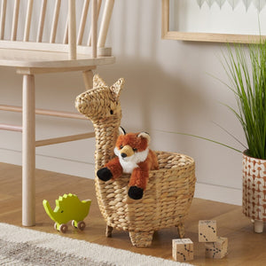 Safavieh Auroris Basket Natural 13.8" x 9.4" x 17.3"