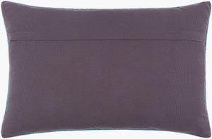 Surya Stine 18" Accent Pillow - Global-inspired Design, Durable Weave, Elegance For Any Room Decor! Teal Wool,Polyester,Cotton Sti004-1818p