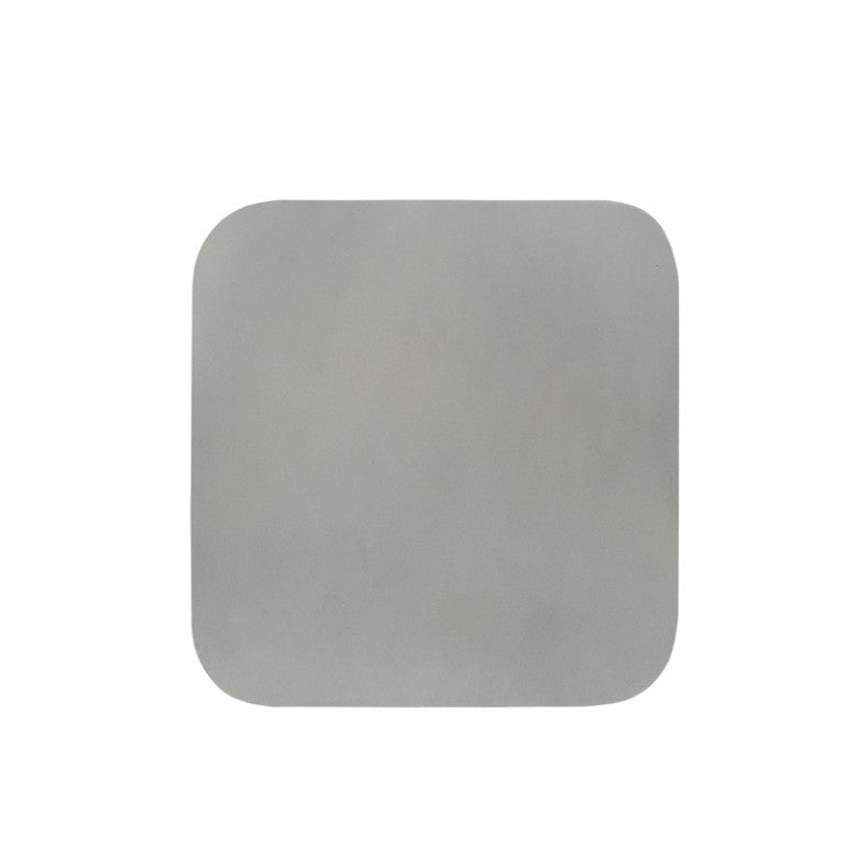VIG Furniture Flores Modern Grey Concrete End Table — Sculptural 24" Square Accent Table, Durable Minimalist Design VGLBSTIN-CF60