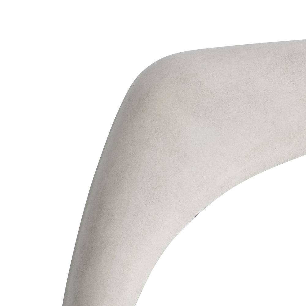 Bernhardt Bernhardt Sereno Mirror With Lutra Faux Stone Frame — Freeform Organic Silhouette, Rustic-Modern Accent (47.5"W) 329331