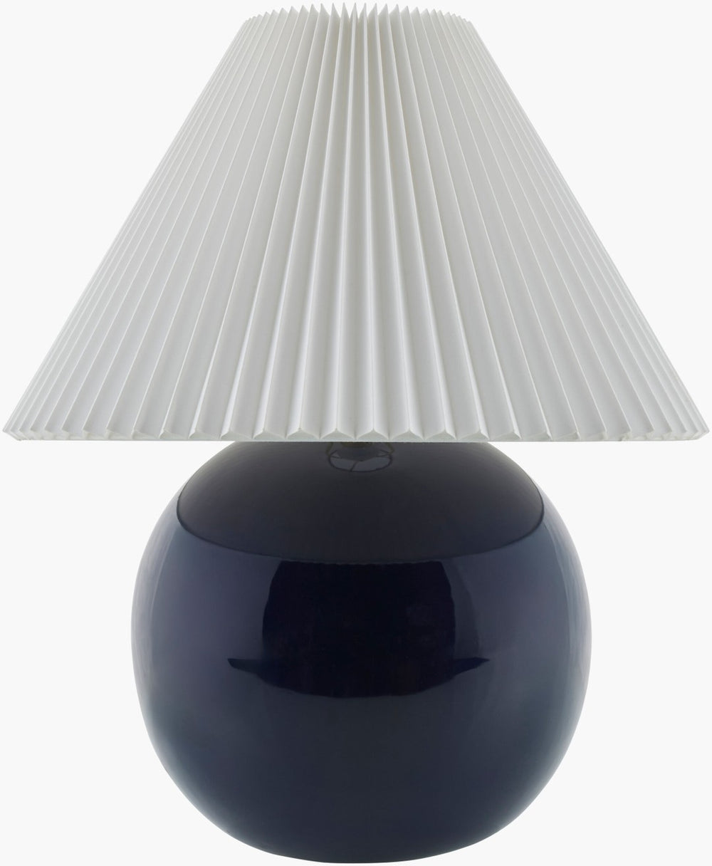 Livabliss Stellar Handcrafted Ceramic Table Lamp Arts and Crafts Style with Polyester Shade STL-001
