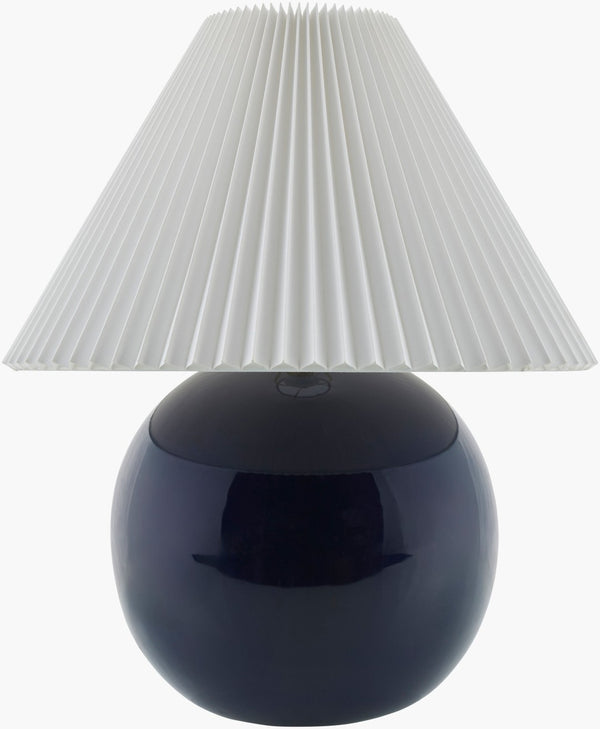 Livabliss Stellar Handcrafted Ceramic Table Lamp Arts and Crafts Style with Polyester Shade STL-001