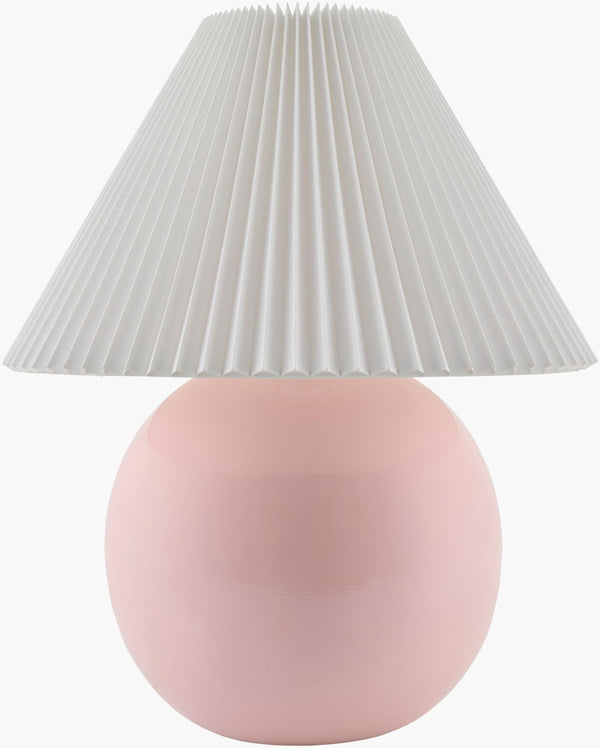 Livabliss Stellar Ceramic Arts and Crafts Table Lamp with Soft Polyester Shade for Ambient Glow STL-005