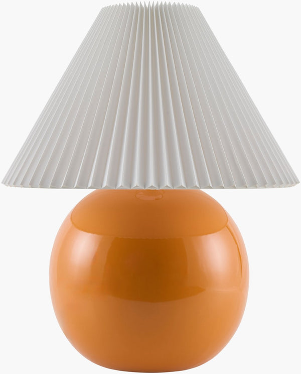 Livabliss Stellar Handcrafted Ceramic Table Lamp Arts and Crafts Style with Soft Polyester Shade STL-007
