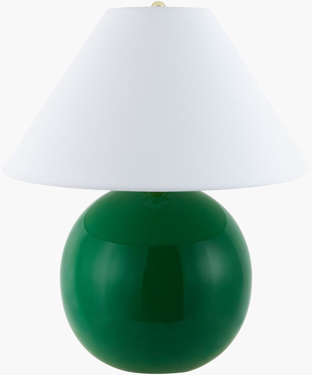 Livabliss Stellar Ceramic Arts and Crafts Table Lamp with Iron Finial for Warm Ambient Rooms STL-009