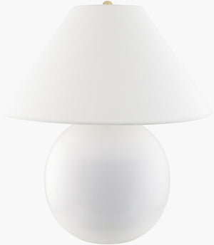 Livabliss Stellar Handcrafted Ceramic Table Lamp Arts and Crafts Style with Iron Finial Warm Ambient STL-011