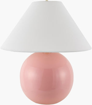 Livabliss Stellar Arts and Crafts Ceramic Table Lamp with Iron Finial for Bedroom or Entryway STL-012