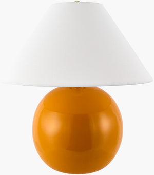 Livabliss Stellar Artisan Ceramic Table Lamp with Iron Finial Arts and Crafts Stoneware Body STL-014