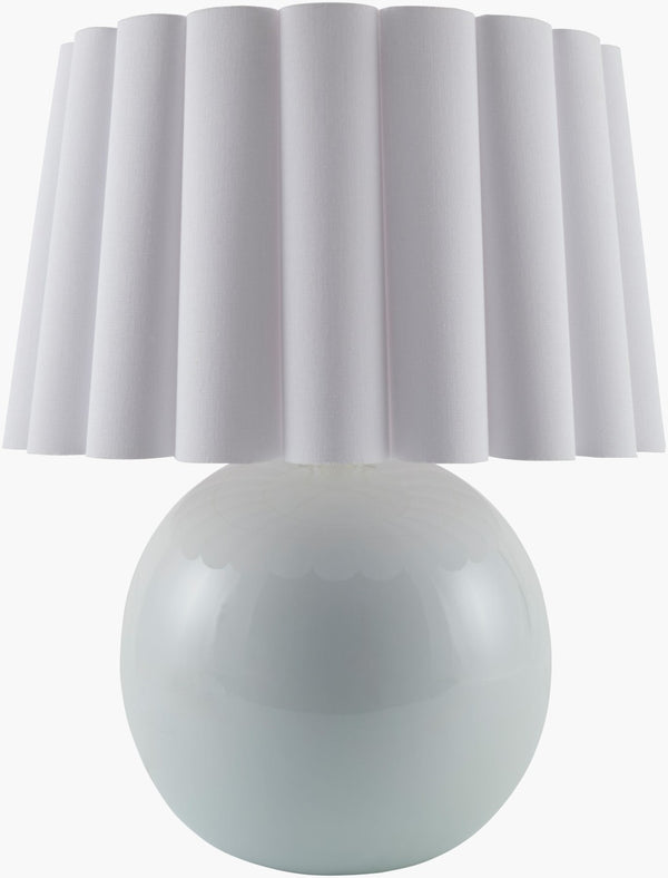 Livabliss Stellar Arts and Crafts Ceramic Table Lamp with Iron Finial for Warm Ambient Living Spaces STL-018