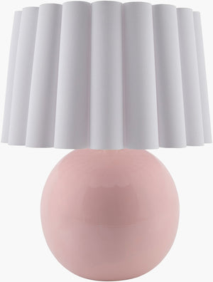 Livabliss Stellar Ceramic Arts and Crafts Table Lamp with Iron Finial for Warm Ambient Living Rooms STL-019