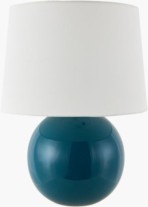 Livabliss Stellar Ceramic Arts and Crafts Table Lamp with Iron Finial for Bedside or Console STL-024