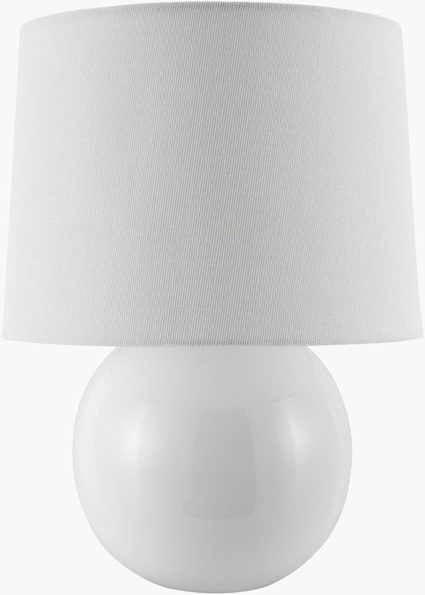Livabliss Stellar Arts and Crafts Ceramic Table Lamp with Iron Finial for Bedroom or Living Room STL-025