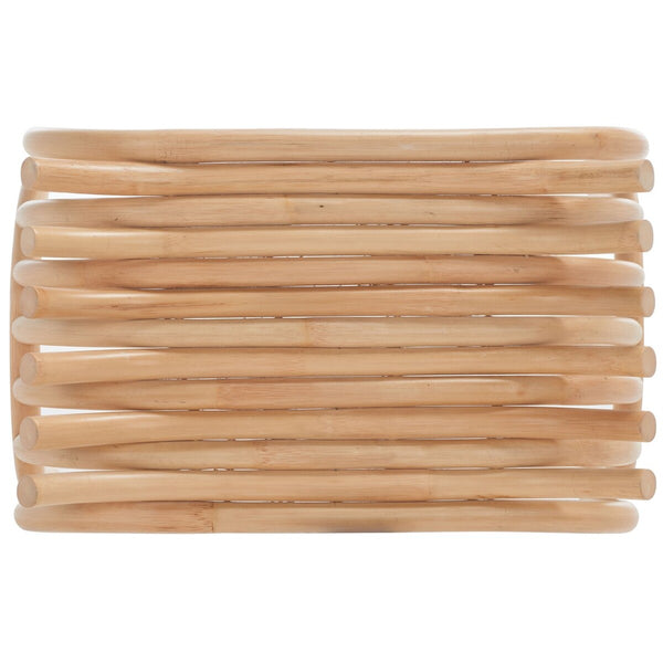 Safavieh Strix Curved Rattan Stool XII23 Natural Rattan STL6501A