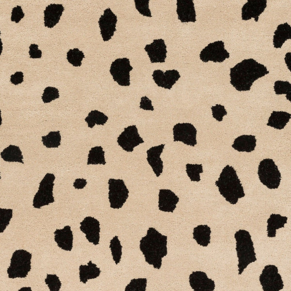 Livabliss Stella Wool Hand Tufted Area Rug for Living Dining Rooms with Medium Pile Depth Beige, Black 12' x 15' STLA2443-1215