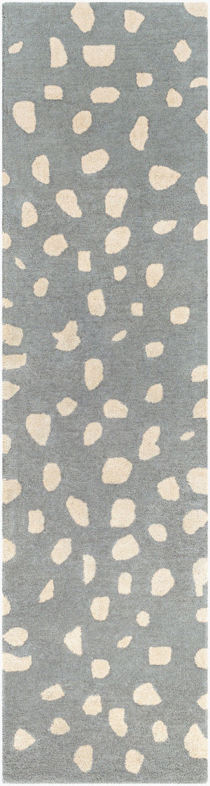 Surya Stella 4' X 6' Handmade Wool Area Rug - Luxurious Hand-tufted Design For Modern Home Elegance Gray Wool Stla2446-28