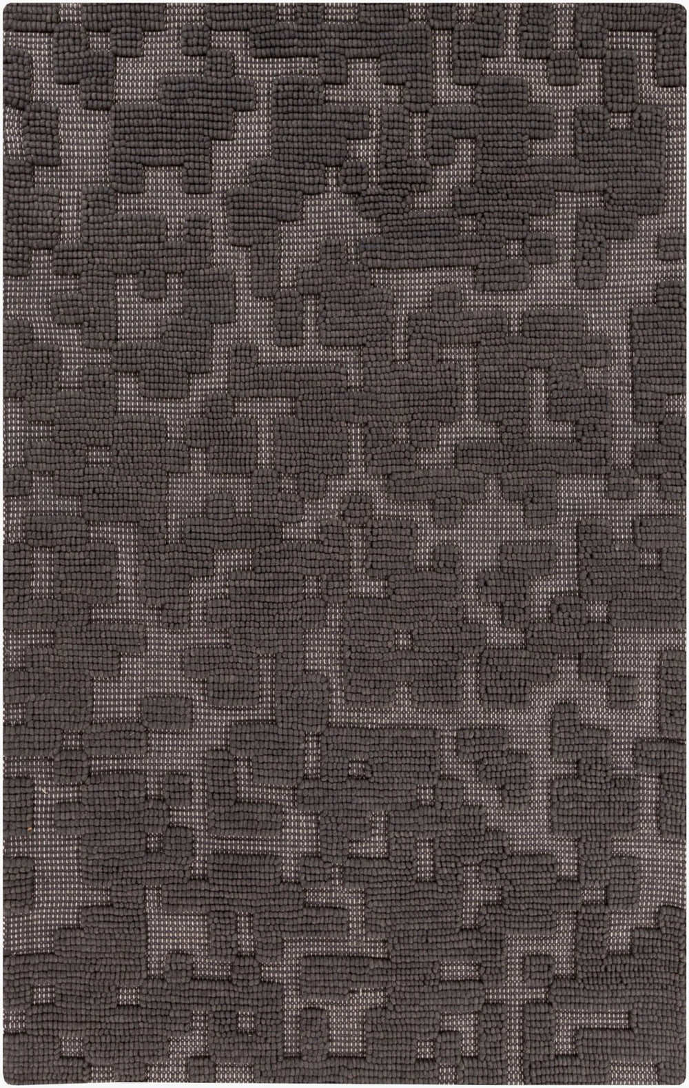 Surya Stencil Handmade Felted Wool Area Rug Geometric Modern Design for Living Spaces STN1000-811