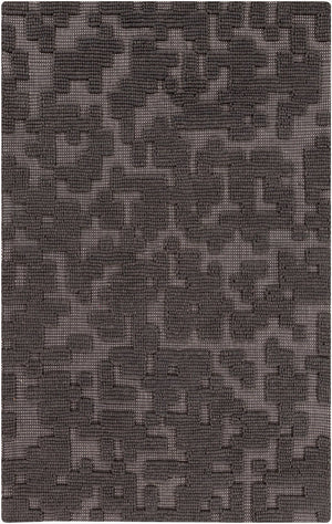 Surya Stencil Handmade Felted Wool Area Rug Geometric Modern Design for Living Spaces STN1000-811