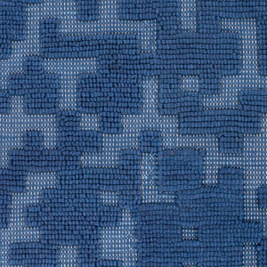 Surya Stencil Stn-1004 Handmade 2' X 3' Wool Rug - Modern Durable Decor With Charming Natural Appeal Navy Wool Stn1004-23