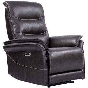 Parker House Parker Living Prospect - Twilight Zero Gravity Power Recliner Twilight Top Grain Leather with Match (X) MPRO#812PHZ-P25-TWI