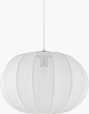 Livabliss Satori Arts and Crafts Iron Frame Linen Shade Pendant Light for Dining or Kitchen STR-002