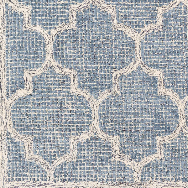 Surya Starlit 2' X 3' Handmade Area Rug - Luxurious Viscose & Wool Blend For Cottage-style Elegance Denim Viscose,Wool Str2300-23
