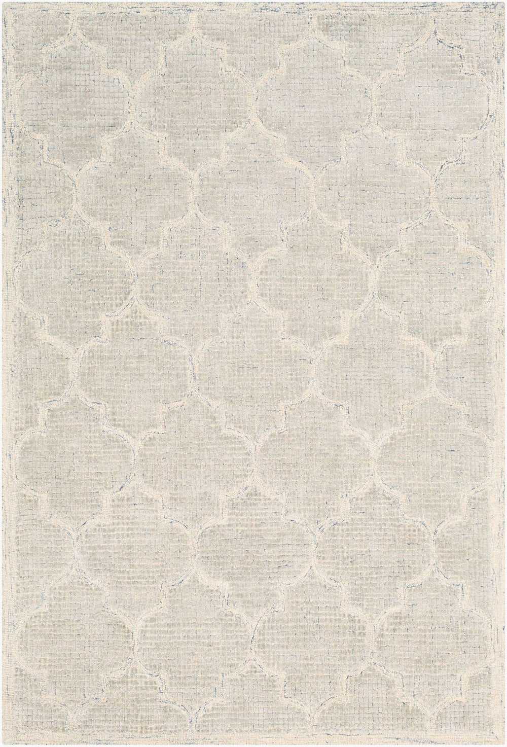 Surya Starlit 2' X 3' Handmade Area Rug - Luxurious Viscose & Wool Blend For Cottage-style Elegance Light Slate Viscose,Wool Str2306-46