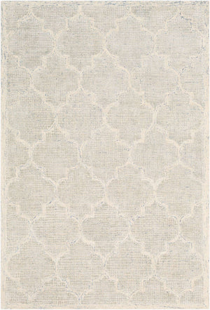 Surya Starlit 2' X 3' Handmade Area Rug - Luxurious Viscose & Wool Blend For Cottage-style Elegance Light Slate Viscose,Wool Str2306-46