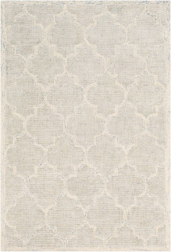 Surya Starlit 2' X 3' Handmade Area Rug - Luxurious Viscose & Wool Blend For Cottage-style Elegance Light Slate Viscose,Wool Str2306-46