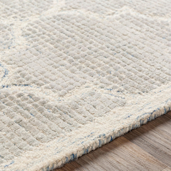 Surya Starlit 2' X 3' Handmade Area Rug - Luxurious Viscose & Wool Blend For Cottage-style Elegance Light Slate Viscose,Wool Str2306-46