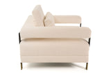 VIG Furniture Divani Casa Stratford - Modern Off-White Fabric Accent Chair VGHM-XF530-CHR-IVY