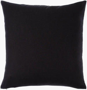 Surya Suits Modern 18"L X 18"W Accent Pillow - Stylish Cotton Design For Textured Home Decor Upgrade Charcoal Cotton,Cotton Sts002-2020