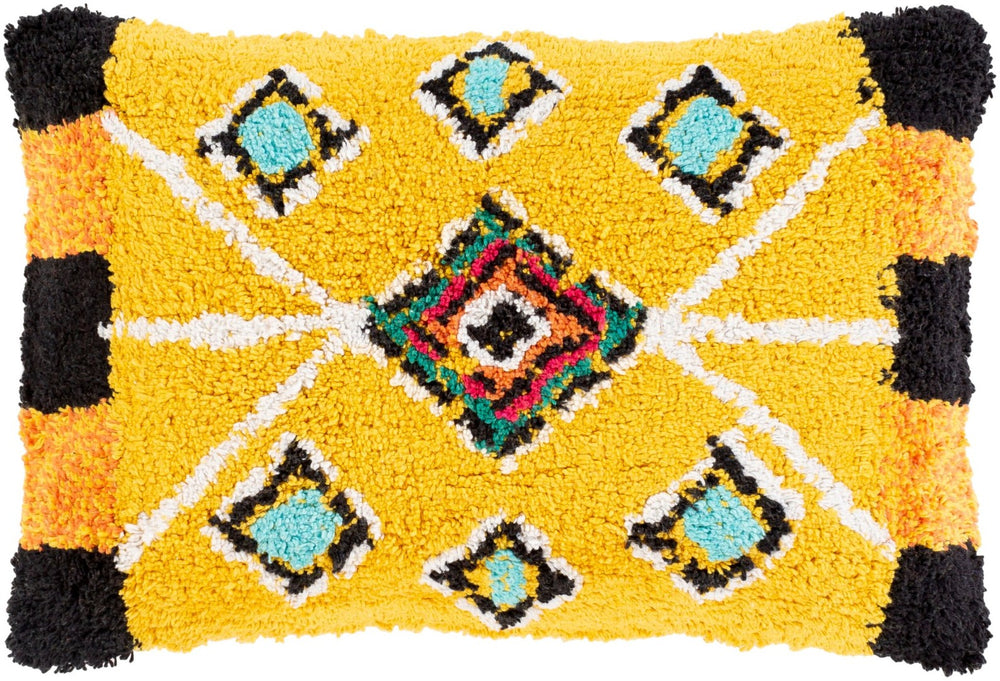 Surya Settat Cotton Blend Lumbar Pillow Handcrafted Support for Modern Living Spaces STT003-1320