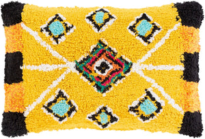 Surya Settat Cotton Blend Lumbar Pillow Handcrafted Support for Modern Living Spaces STT003-1320