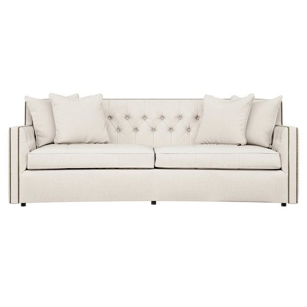 Bernhardt Candace Fabric Sofa 5558-000 White B7277_5558-000 Bernhardt