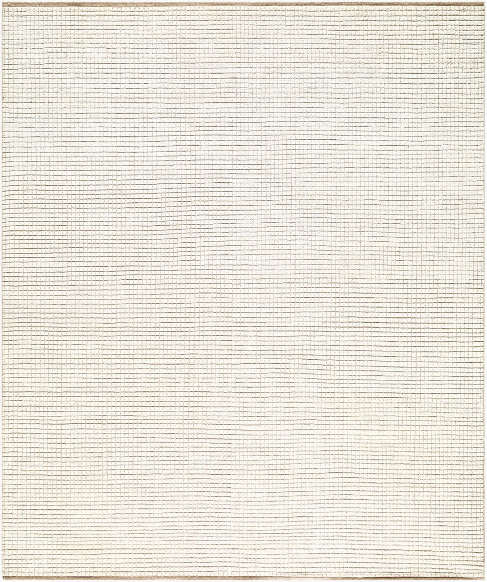 Surya Satay Hand Knotted Wool Rug Low Pile Artisan Crafted for Entryways and Bedroom Floors 9' x 12' Rectangle STY4100-912